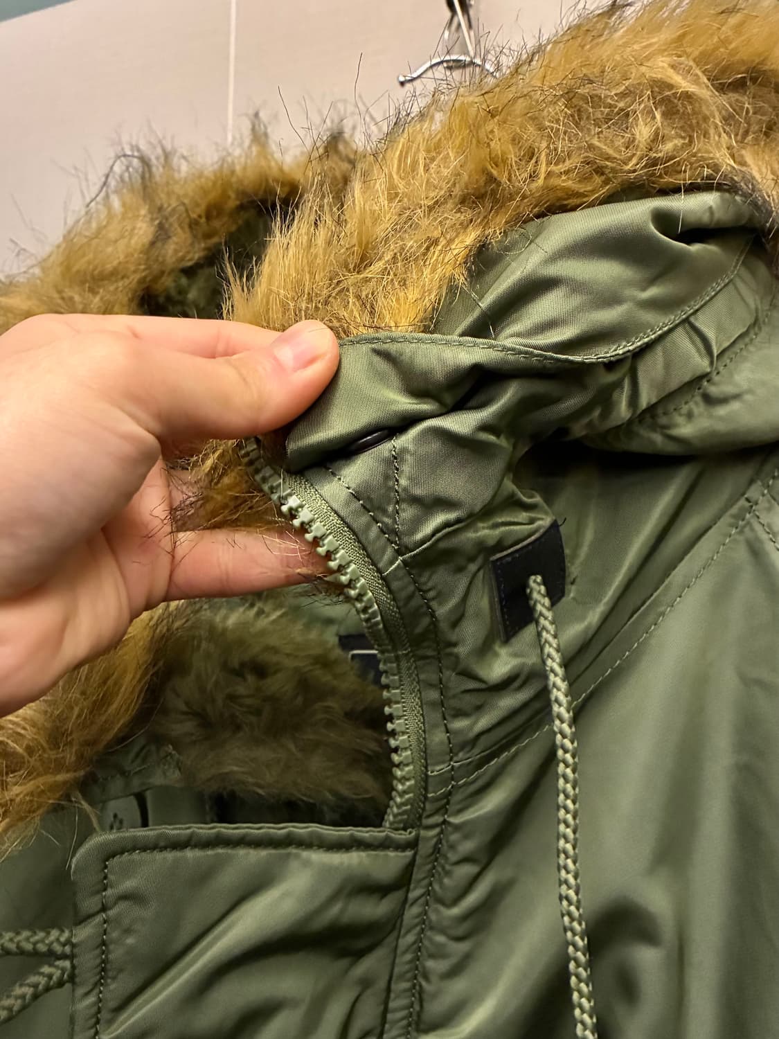 (XL)ALPHA 알파인더스트리 N3B 밀리터리 콜드파카 세이지그린 상품이미지4