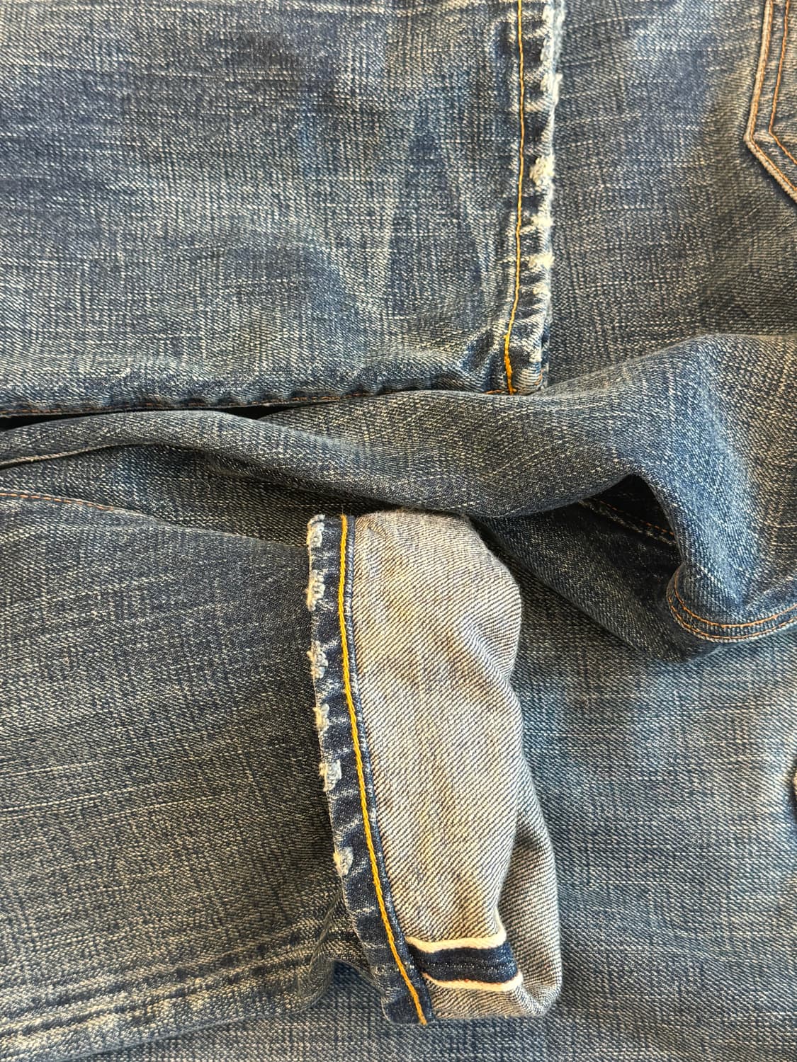 더블알엘 셀비지 슬림진 32 상품이미지7