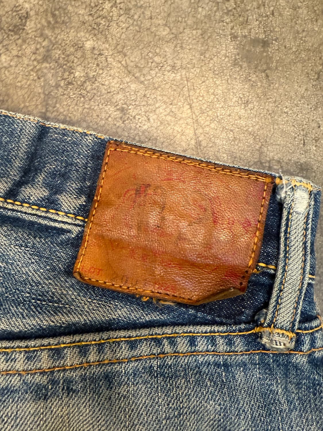 Evisu 셀비지 데님 팬츠 상품이미지9