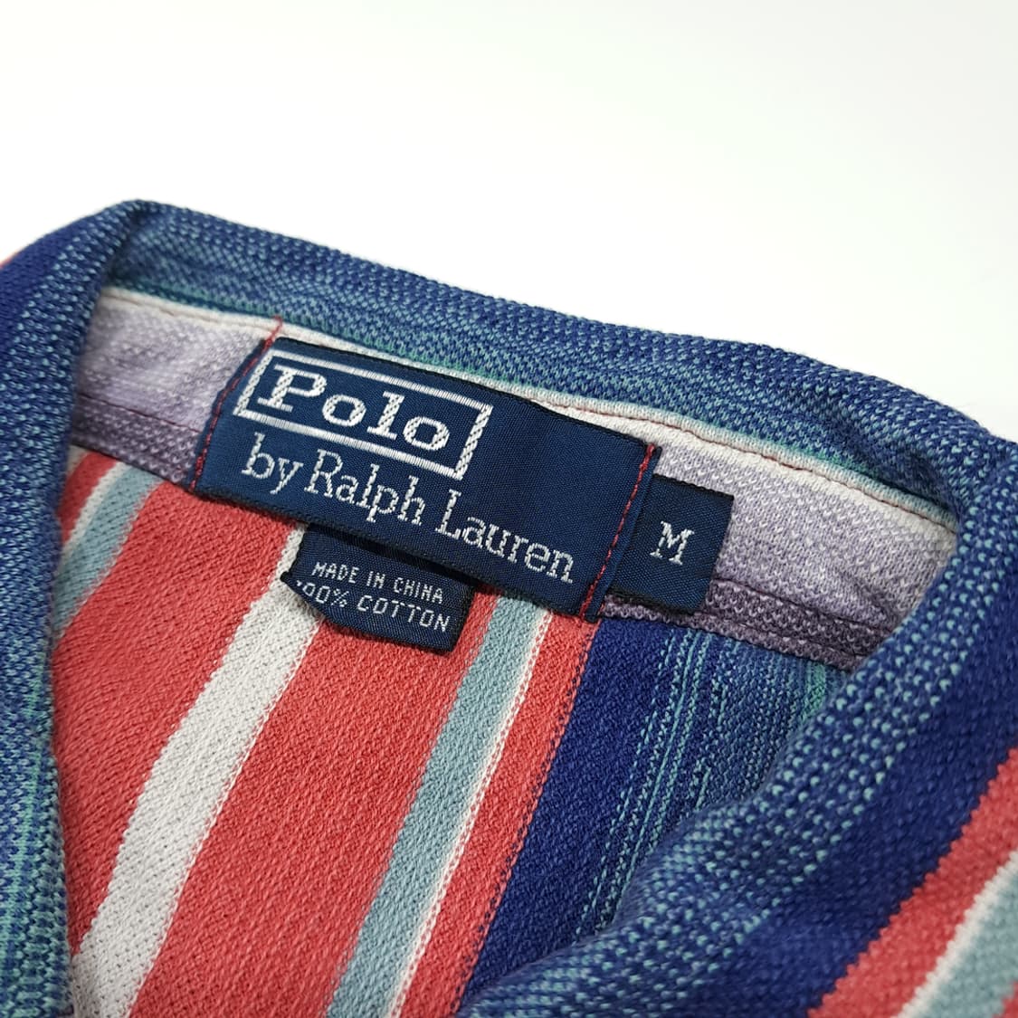 CL889 M 폴로 90s 슬럽 코튼 스트라이프 럭셔리 웨스턴 셔츠 남 상품이미지3