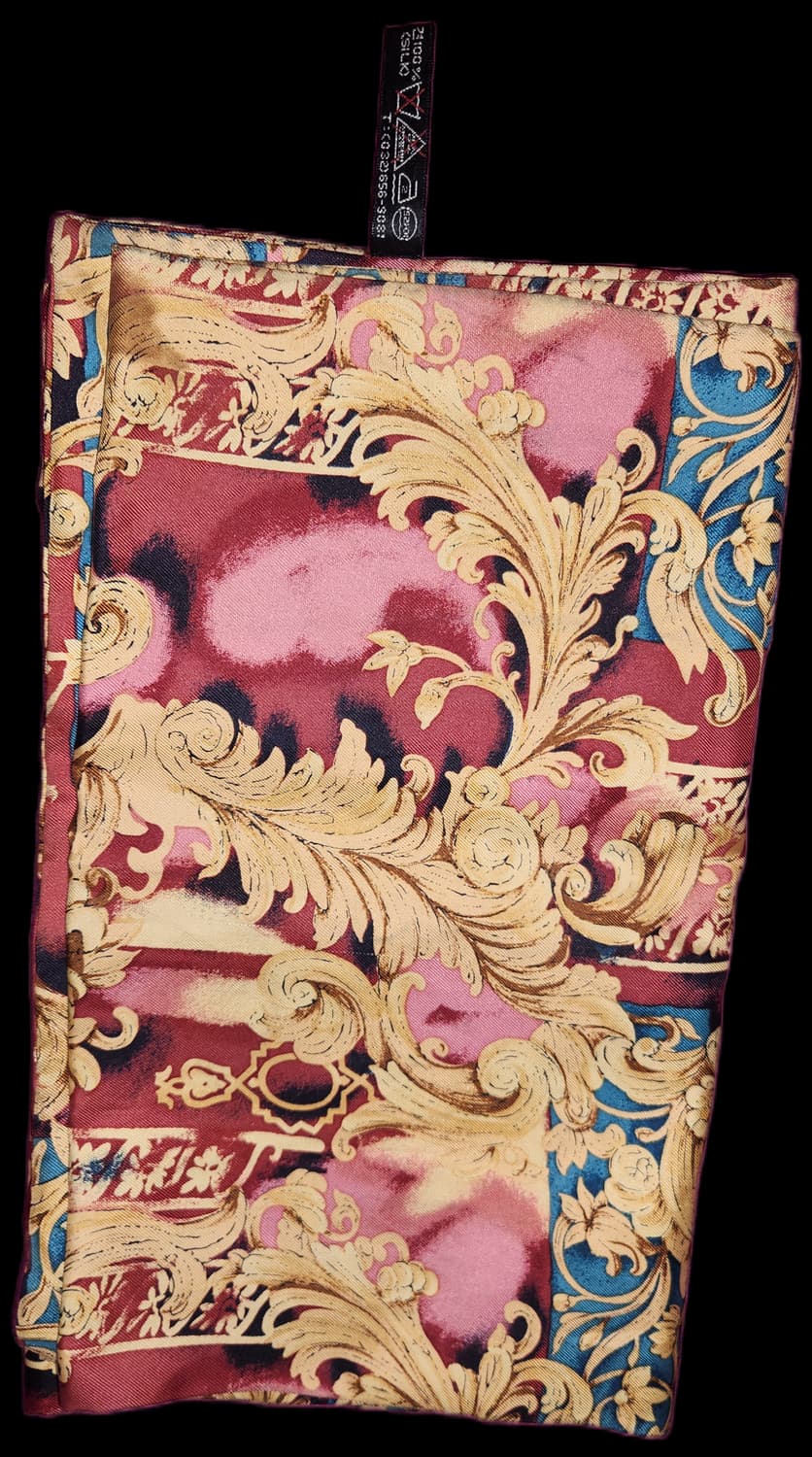 니나리치 남성 패턴 스카프. 실크 상품이미지2