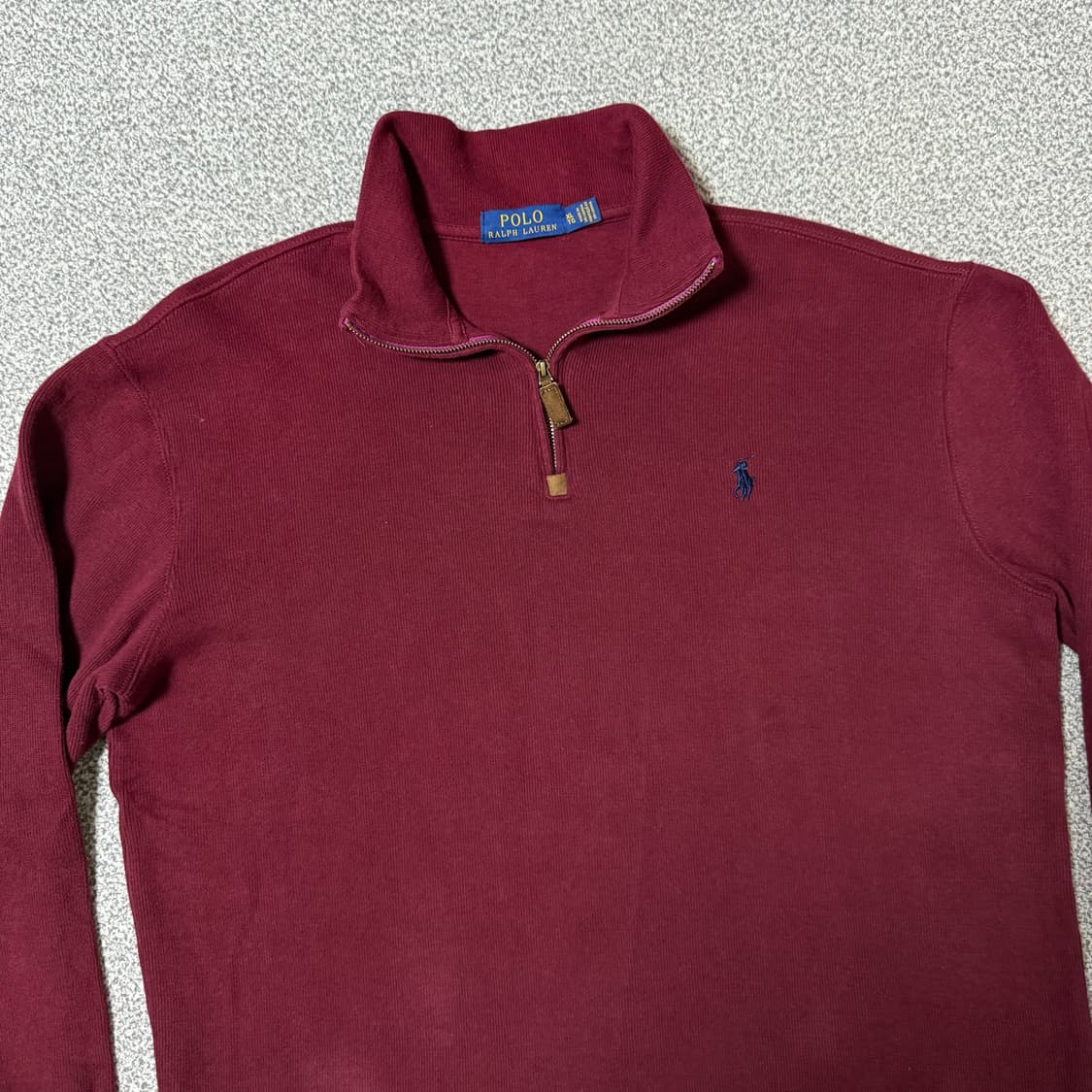 폴로 랄프로렌 반집업 니트 XL 상품이미지3