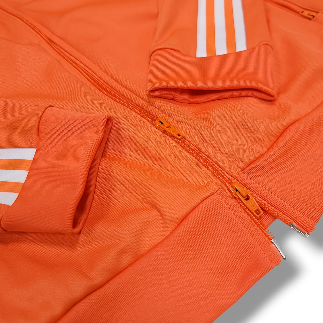 [L] 아디다스 오렌지&화이트라인 베켄바우어 트랙탑져지 상품이미지6