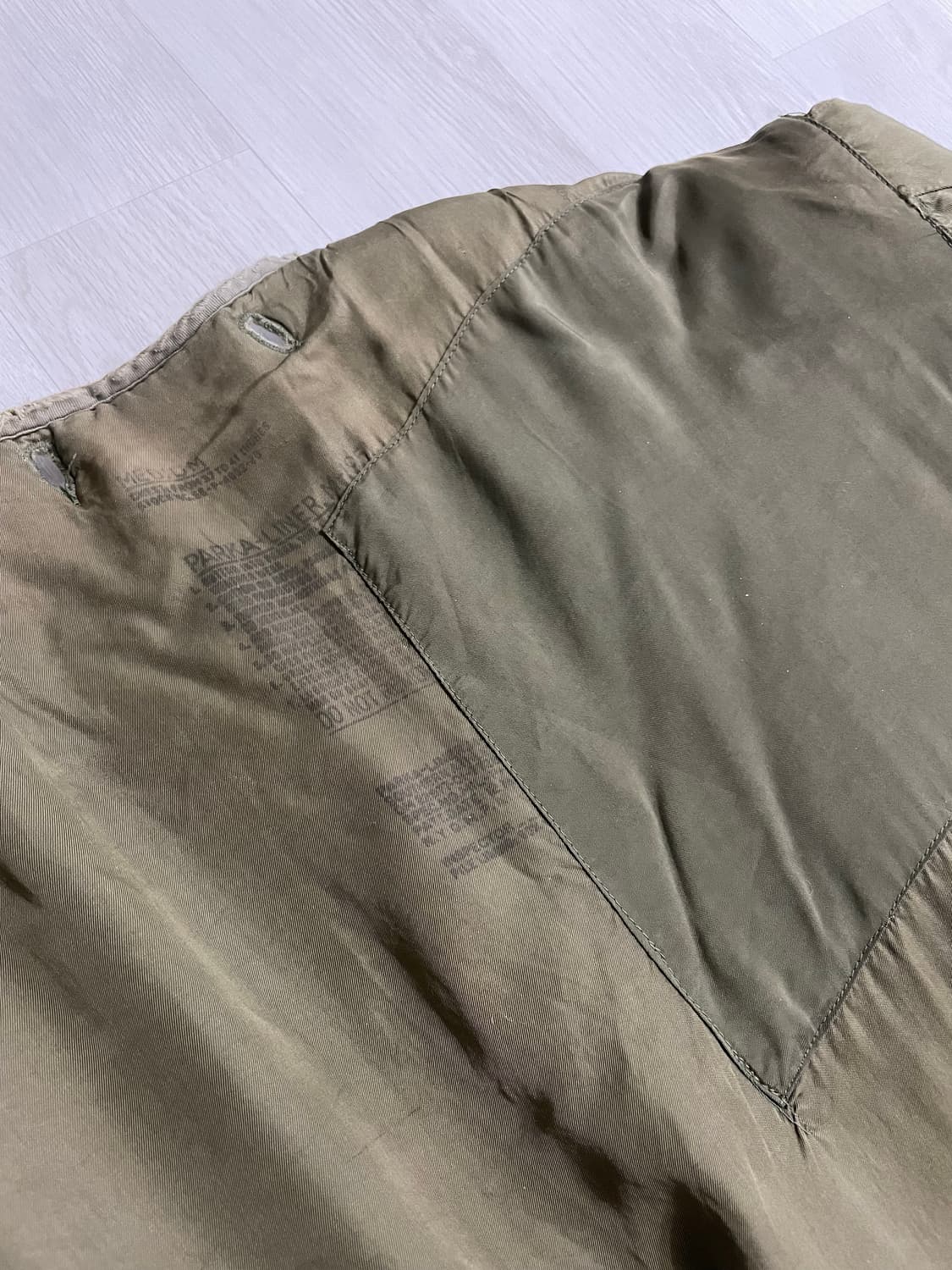 미군 밀리터리 M1951 야상내피 양털 라이닝 M 상품이미지5