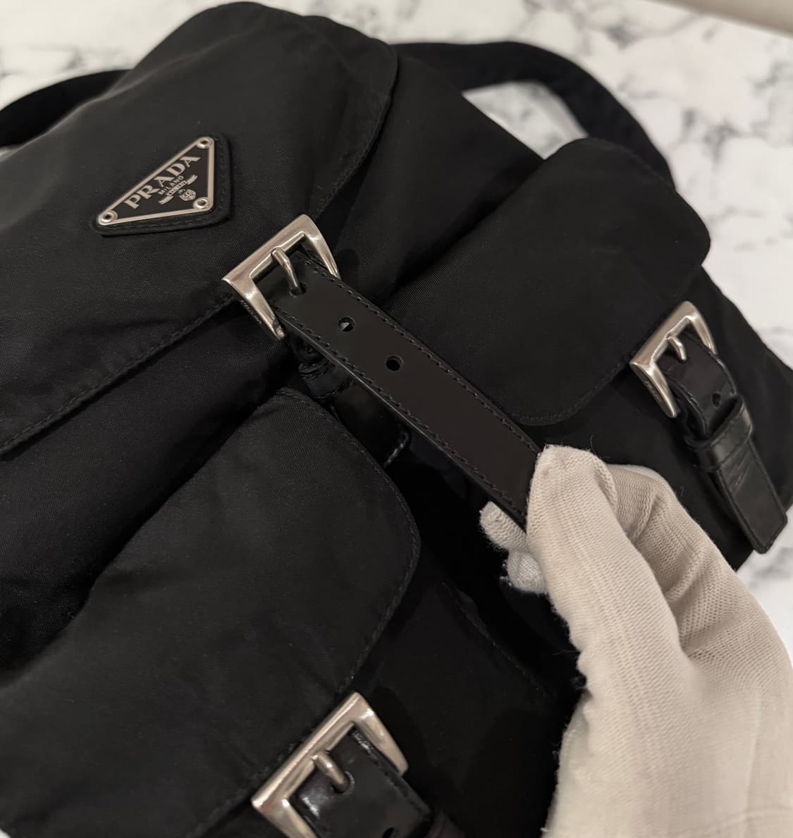 정품 프라다 백팩 스몰  상품이미지7