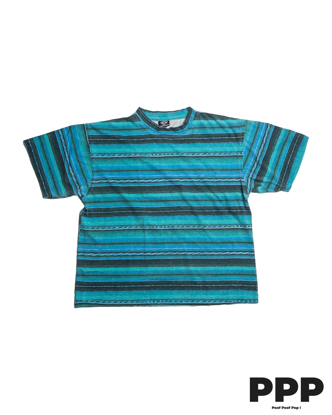 90's Gotcha 스트라이프 서프 티셔츠 상품이미지1