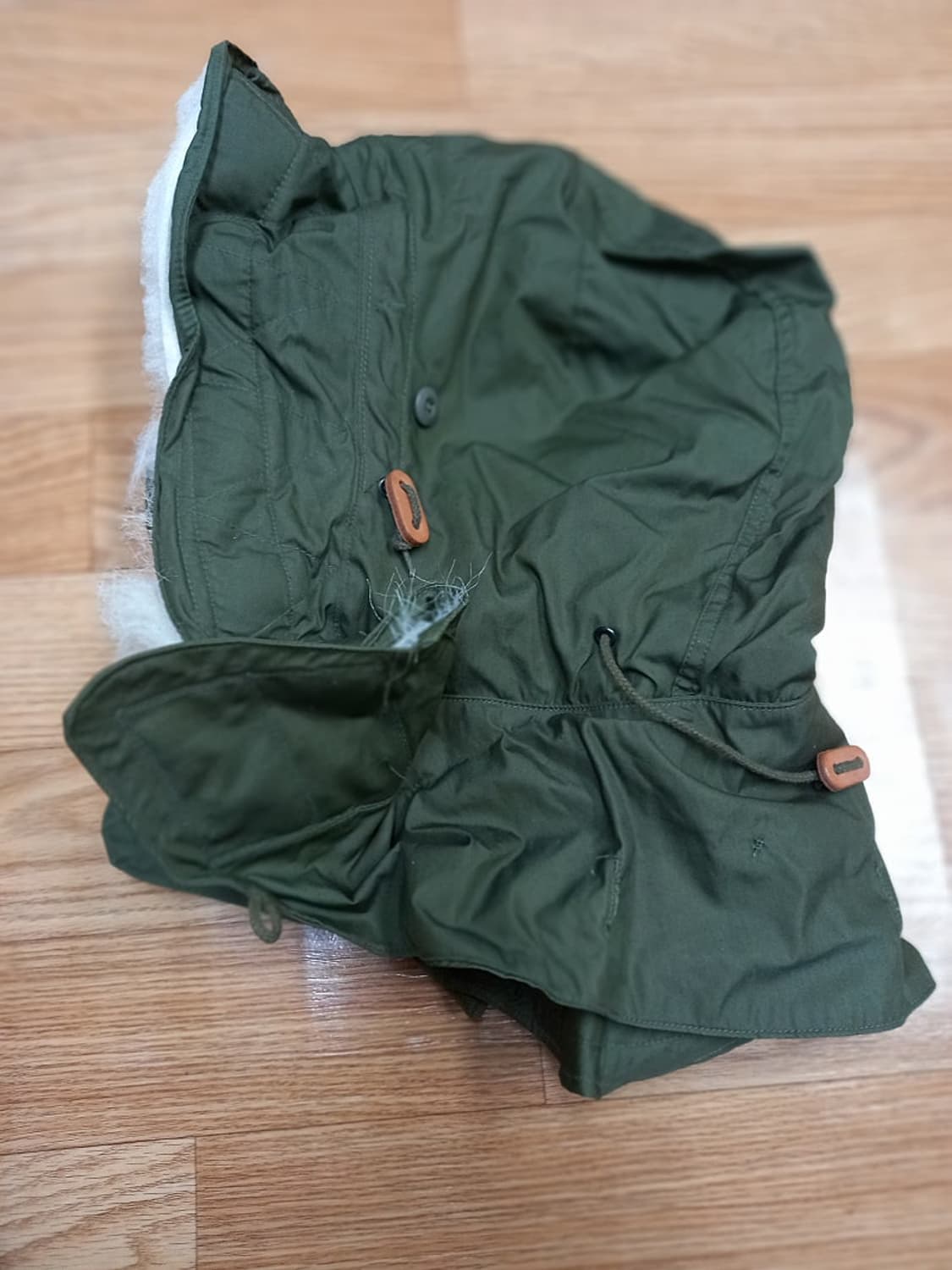 [택포] 새제품 개파카 피쉬테일 오리지널 후드  데드스탁 상품이미지4