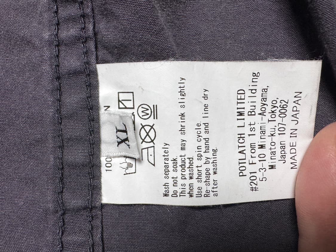 카브엠트 패치드 집 후드 자켓 블랙 상품이미지5