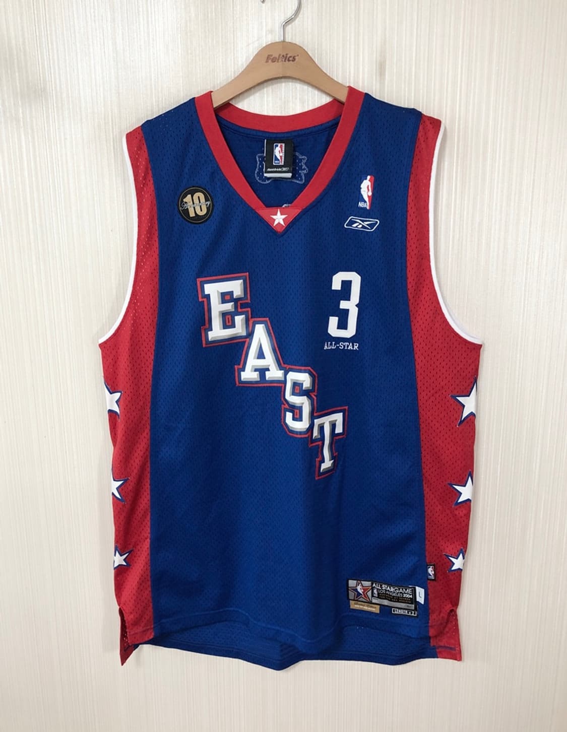 NBA 리복 76ERS 올스타유니폼 L #3 아이버슨10주년 한정유니폼 상품이미지1