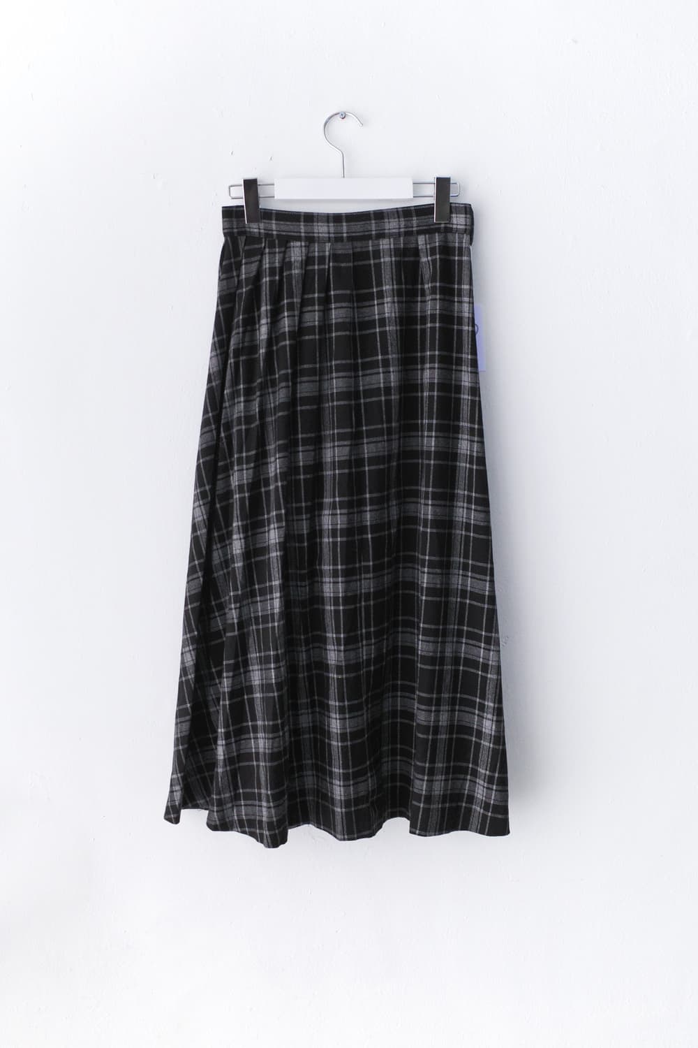 check frill layerd wrap skirt  상품이미지2