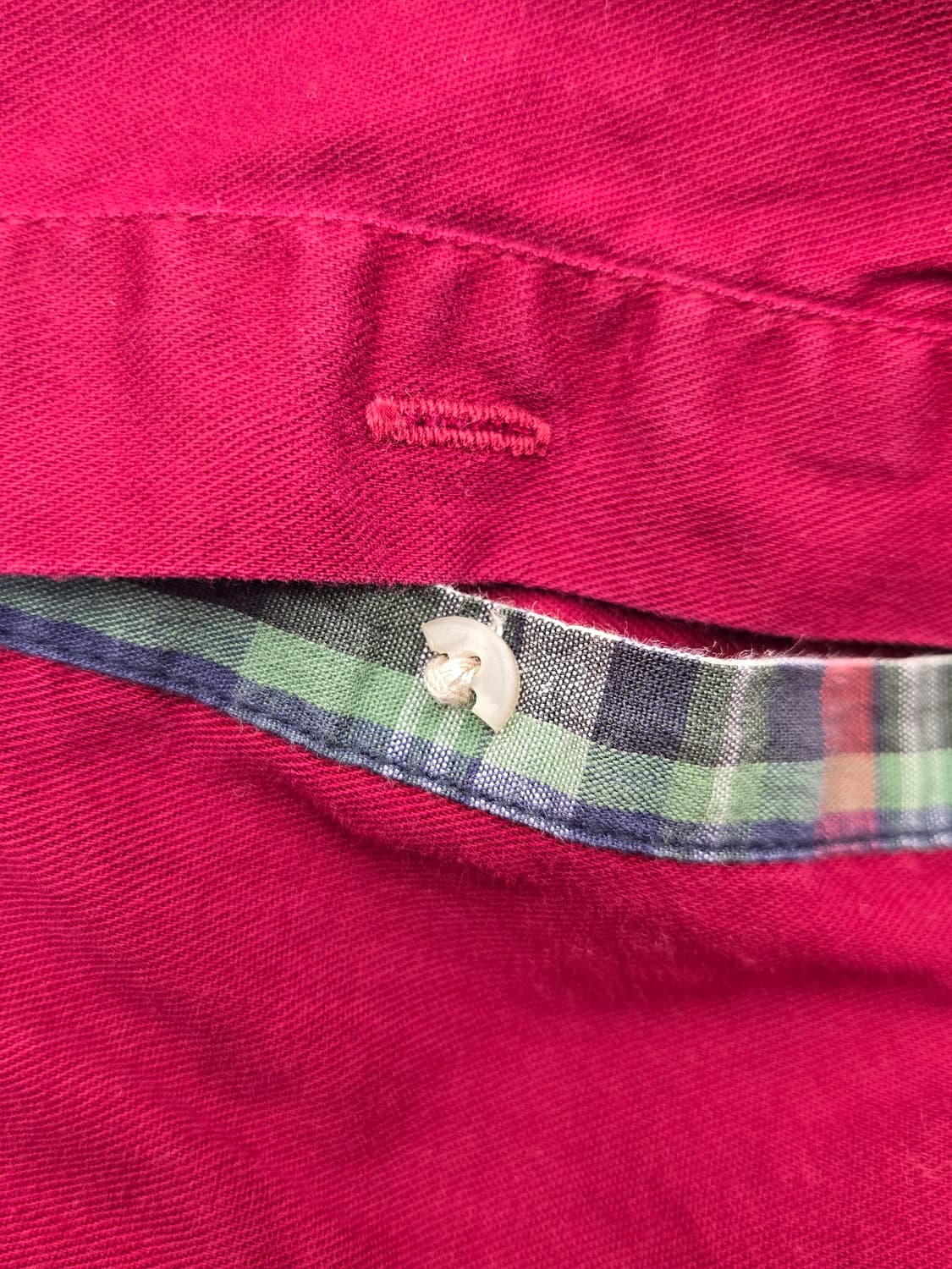 칼하트 옥스포드 긴팔 셔츠 버건디 상품이미지5