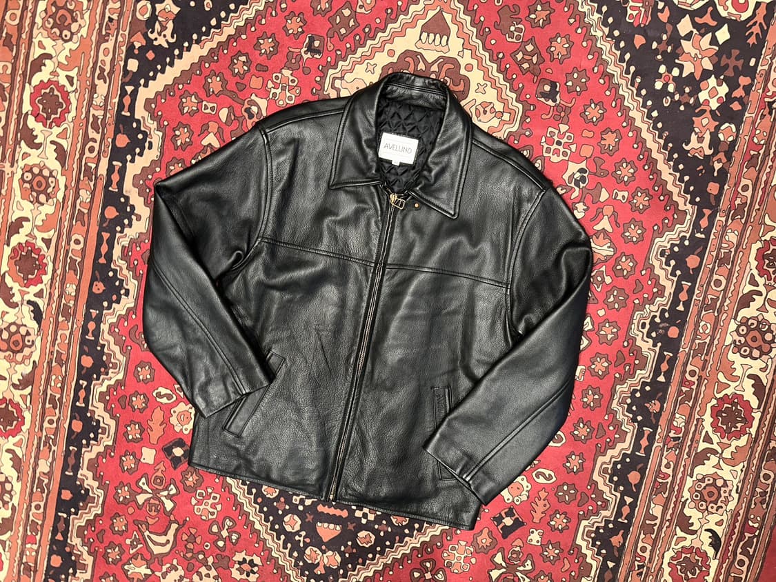 ( L-XL ) 가죽자켓 워크웨어 아메카지 스포츠가죽 레더자켓 소가죽 상품이미지6