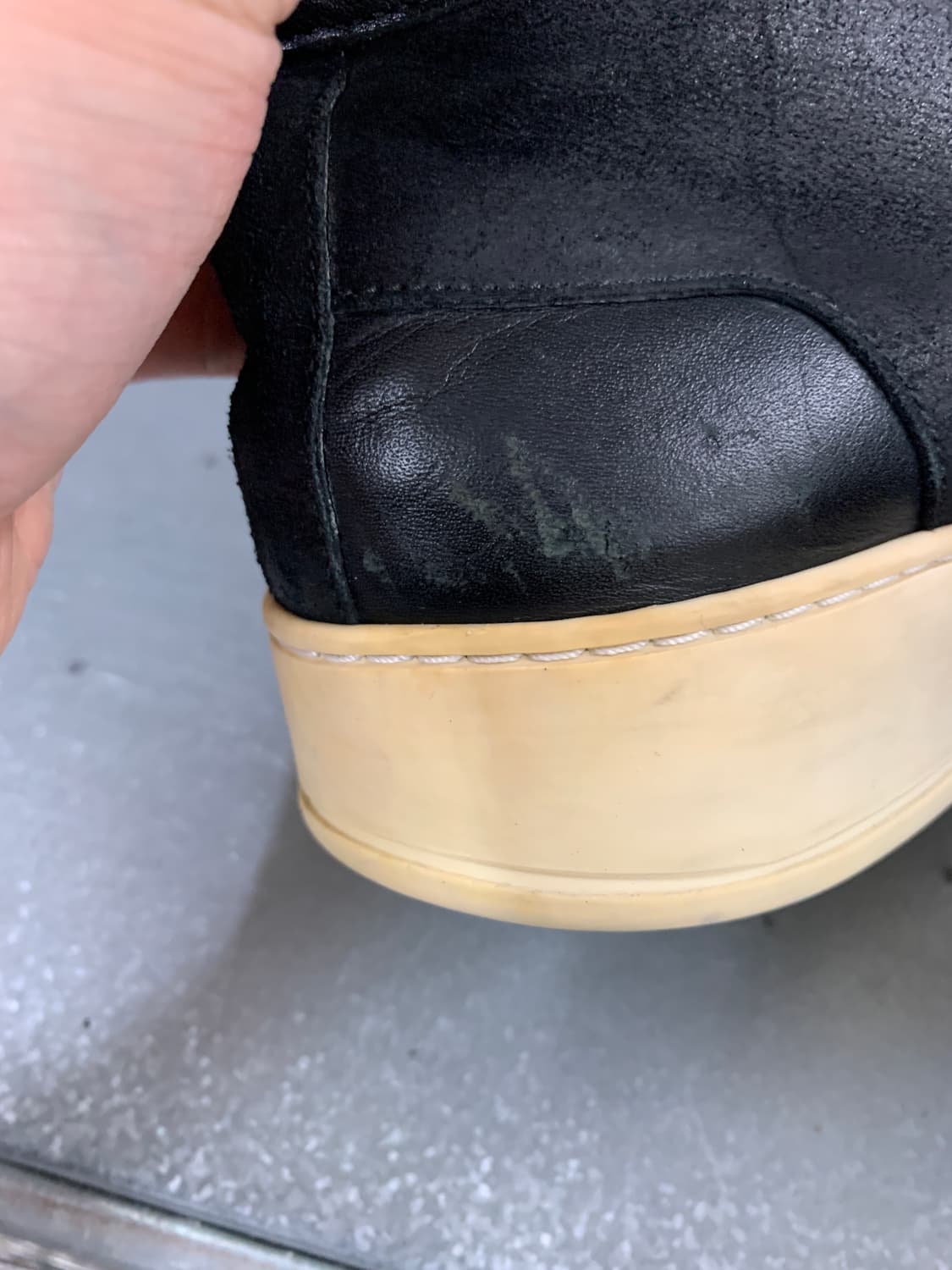 발망 레더 하이탑 스니커즈 42(265) 상품이미지6