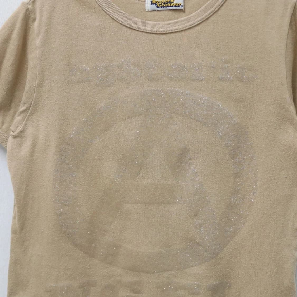 히스테릭 글래머 반팔 반크롭 티셔츠 66814 상품이미지3