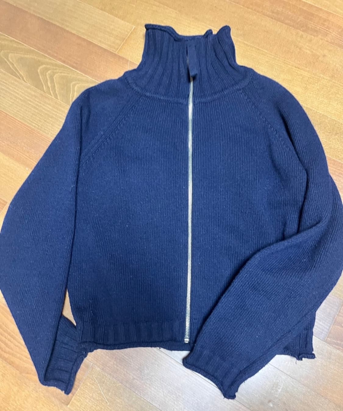 마뗑킴 니트 집업 상품이미지3