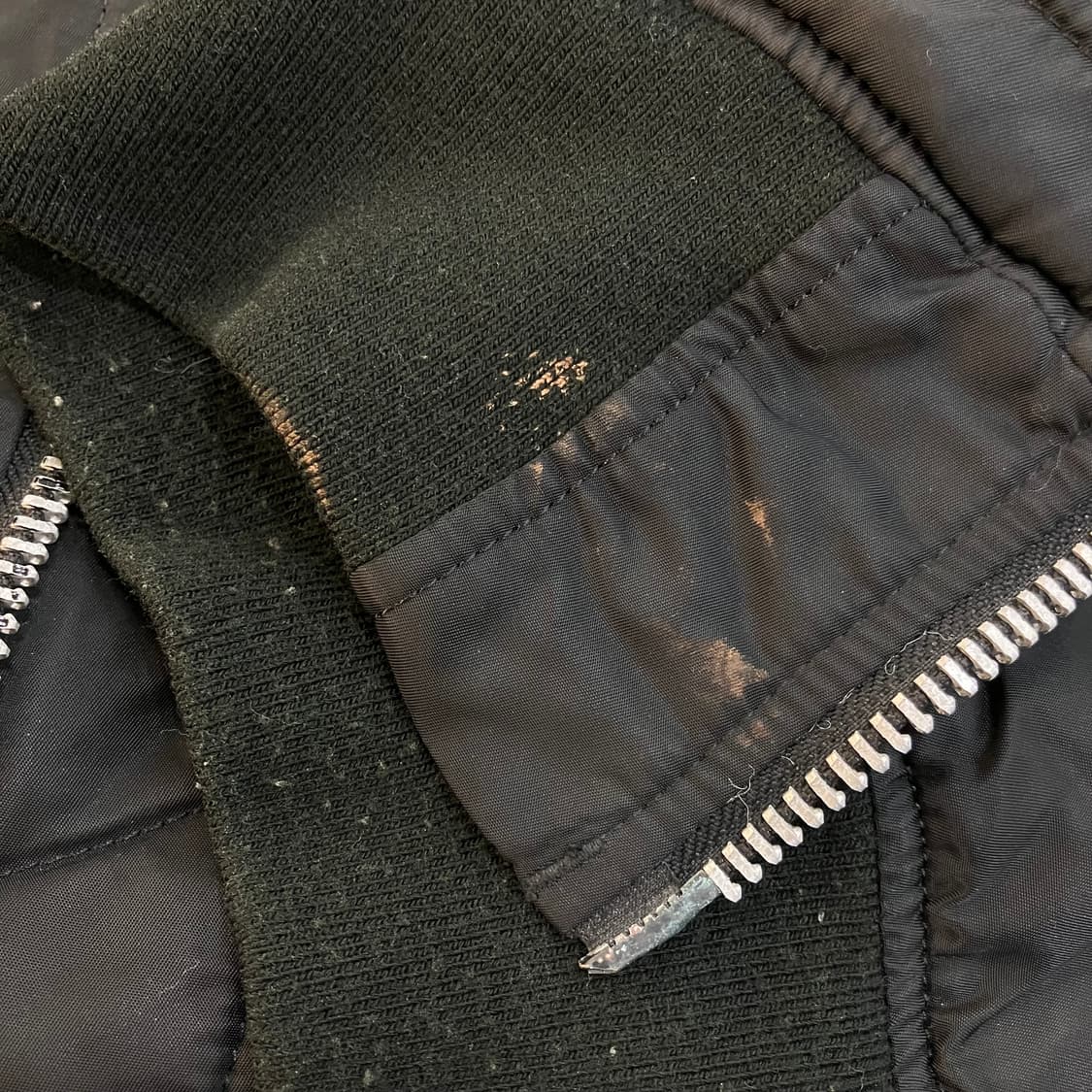 알파인더스트리 블랙 리버시블 ma-1 항공점퍼 XL 상품이미지8