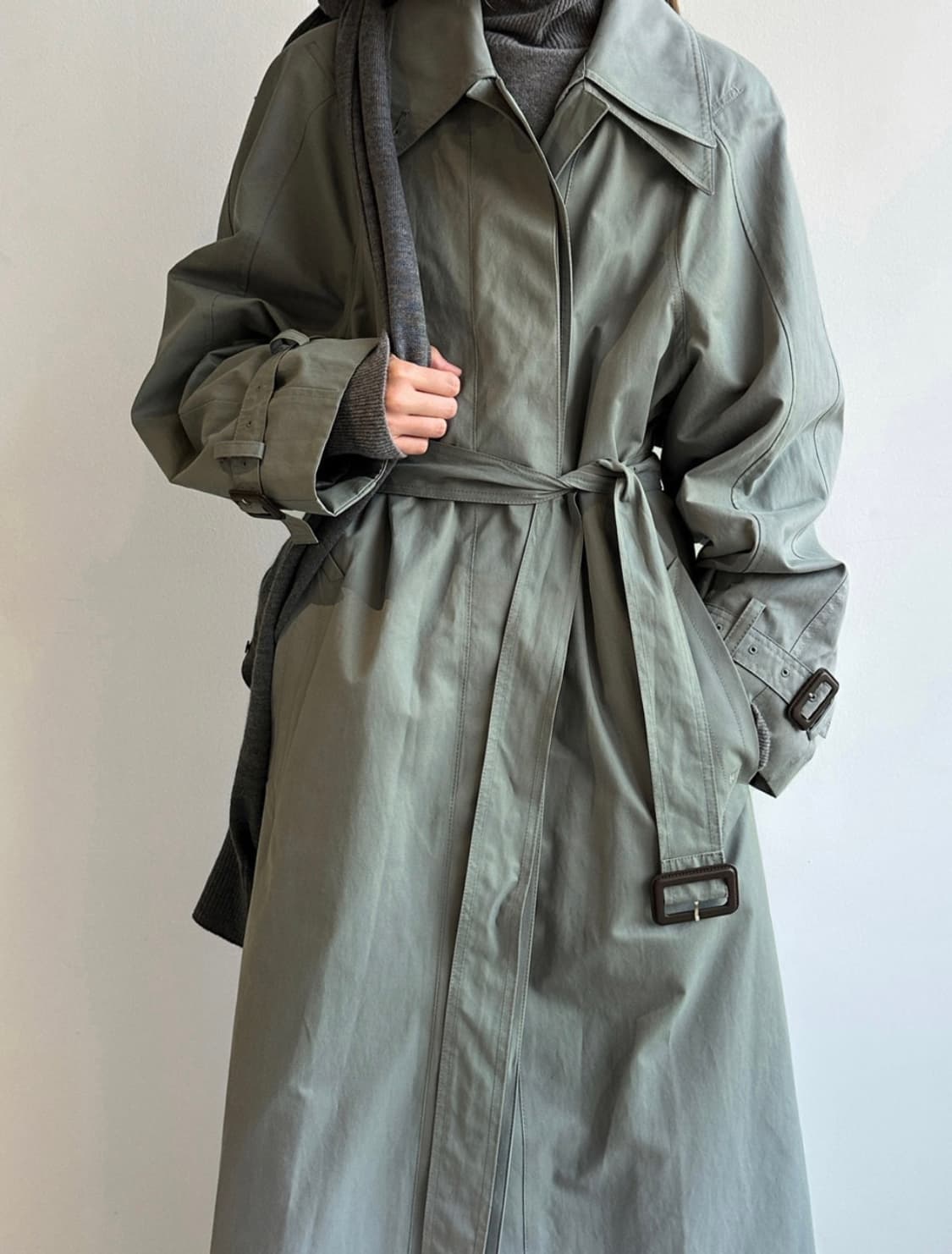 로우 클래식 트렌치 코트 상품이미지3