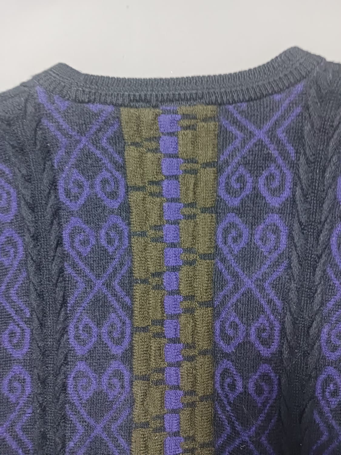 [L] 모딜리아니 이태리 빈티지 패턴 울 니트 상품이미지7