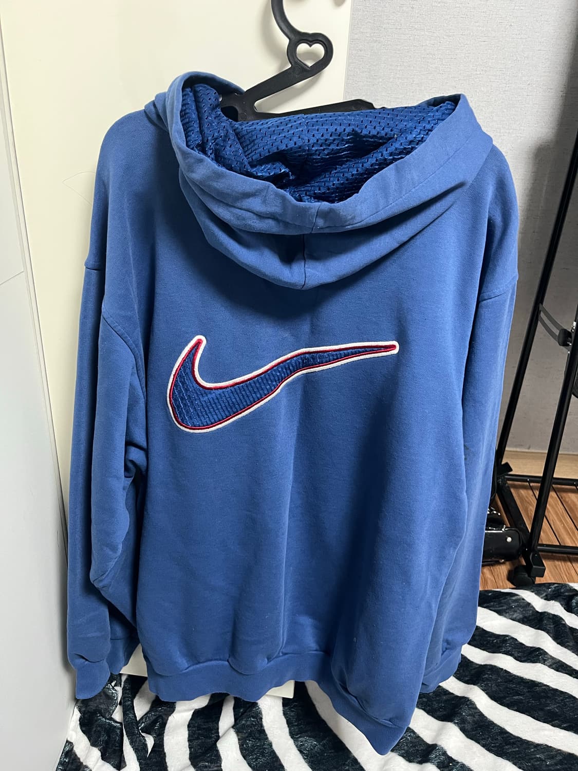 나이키 빈티지 블루 후드티 y2k 상품이미지1
