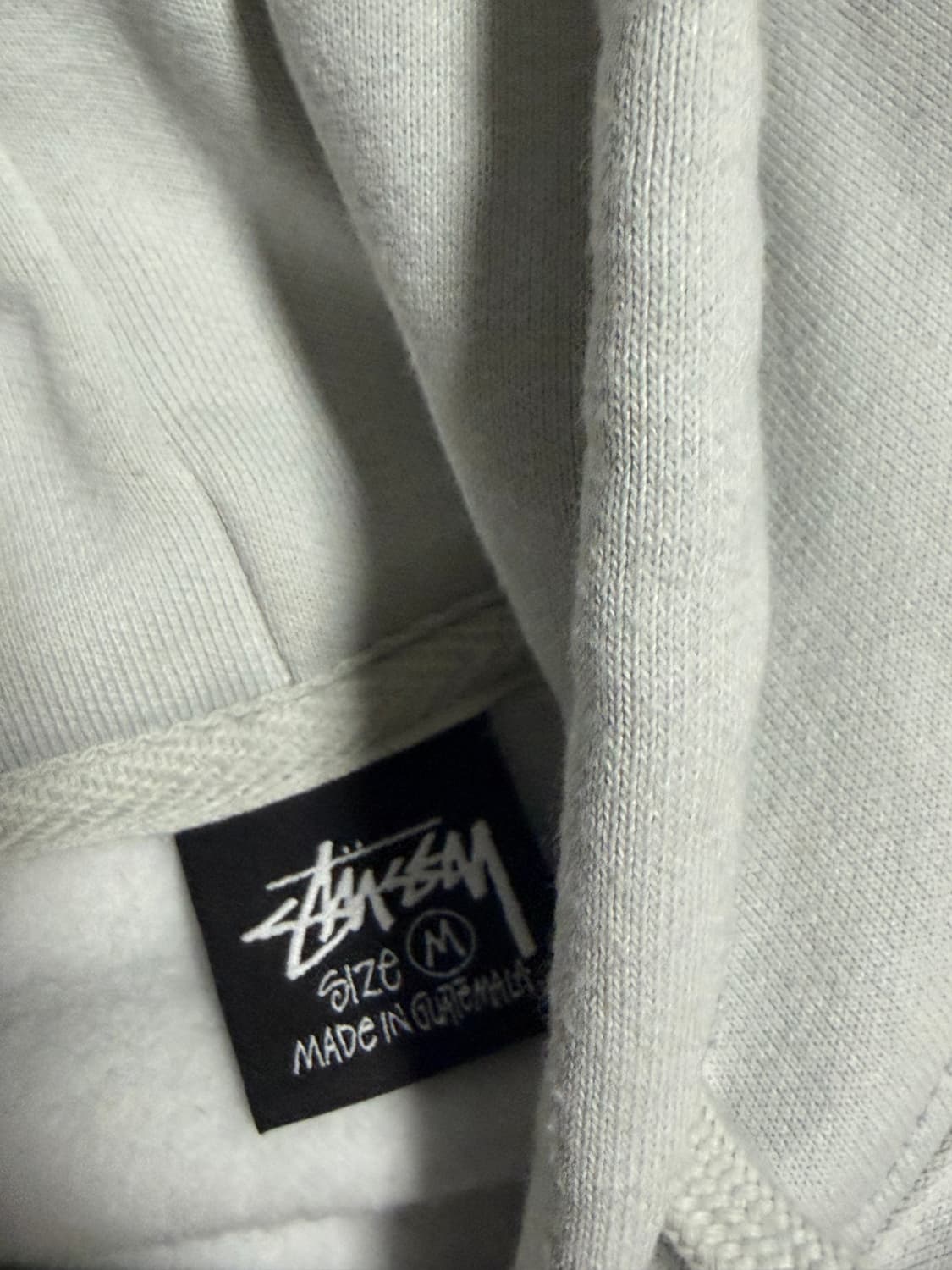 [M]스투시 터프기어 후드티 포그 색상 상품이미지3