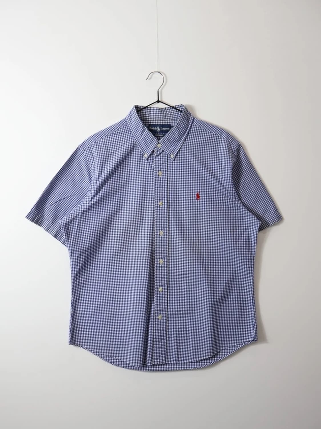 Polo Ralph Lauren Blue Gingham Shirt 상품이미지4