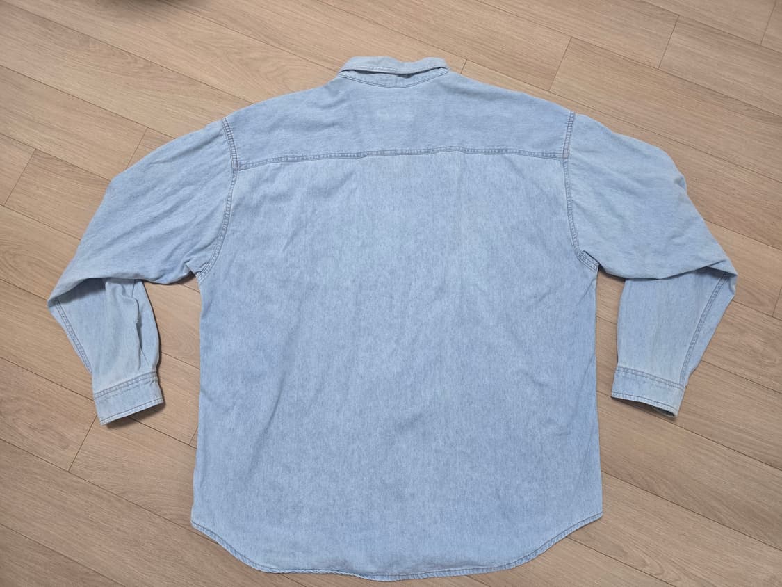 Pillsbury 도우보이 자수 데님셔츠 2XL 상품이미지2