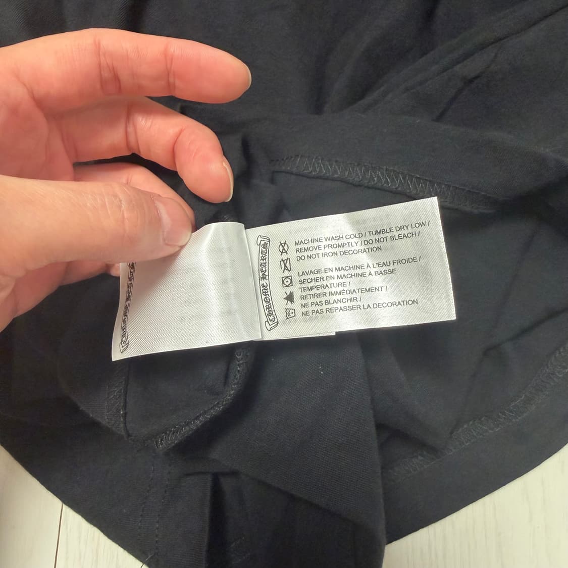 크롬하츠 롱슬리브 블랙/핑크 상품이미지6