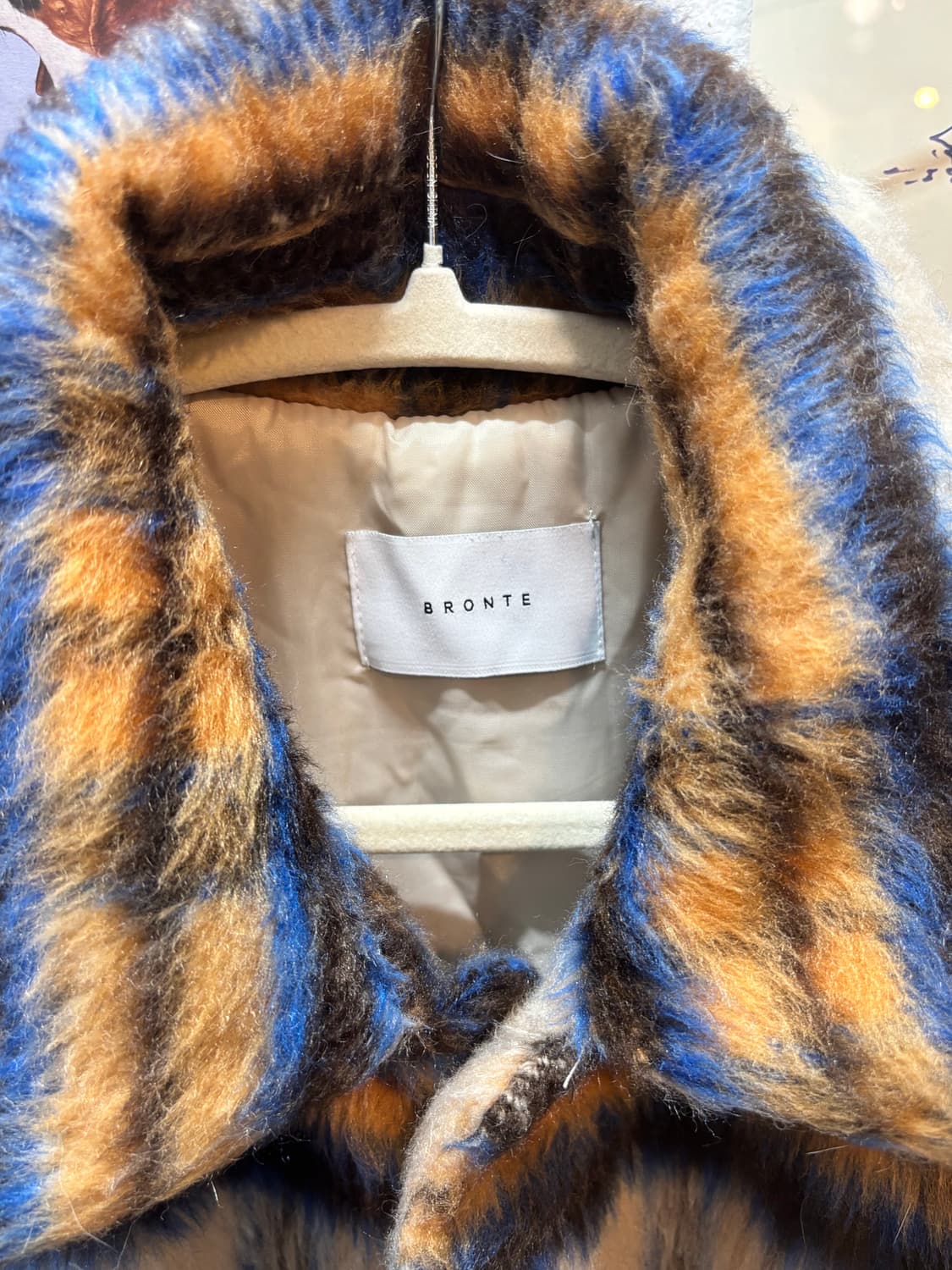 프론테 모헤어 울체크 자켓 상품이미지6