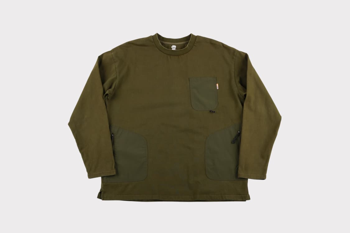 [L] 그립스와니 기어 포켓 긴팔티 상품이미지1