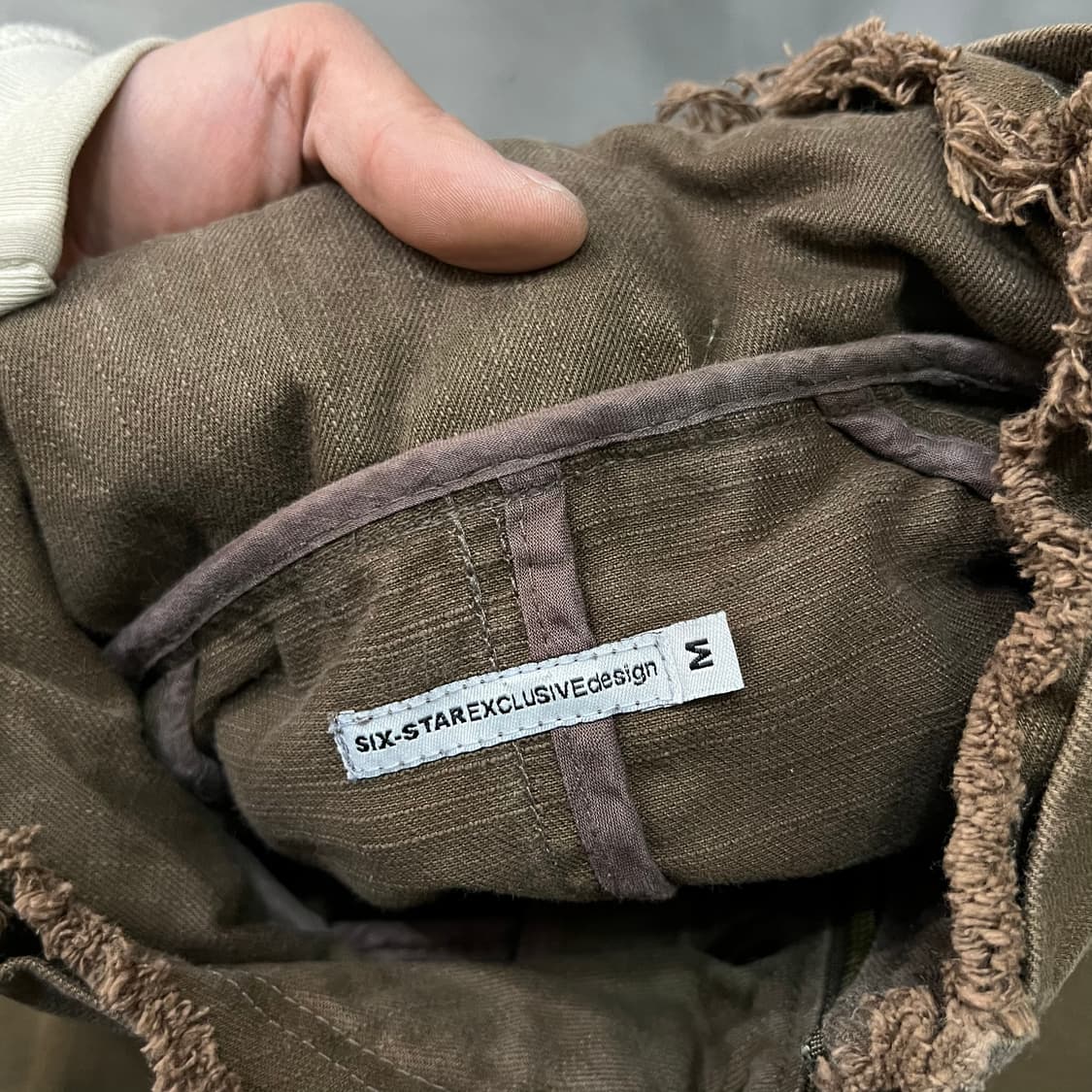  sixstar 그런지 워크 자켓 y16095 상품이미지7