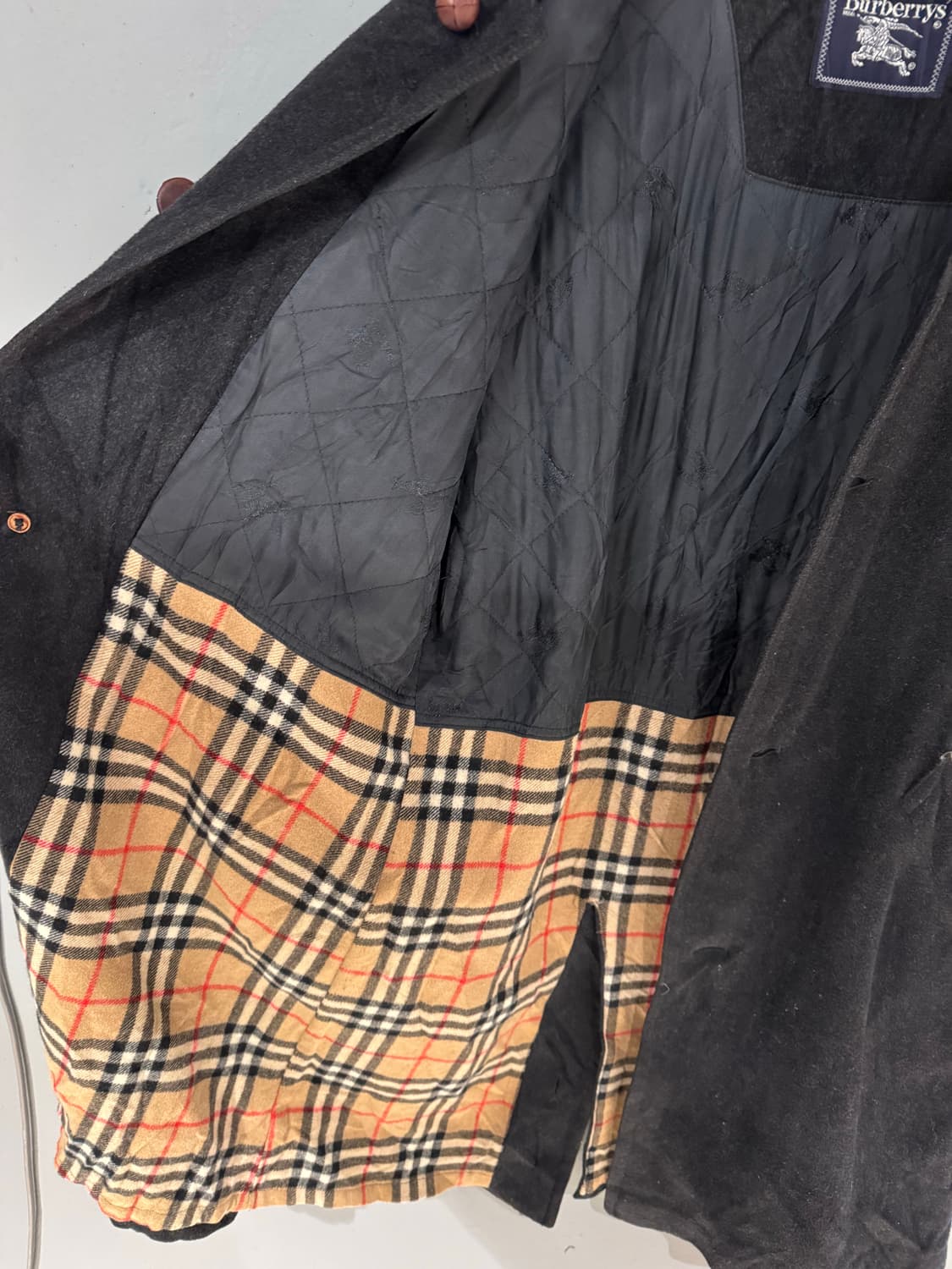 Burberrys 버버리 버튼업 싱글 울 코트  상품이미지8