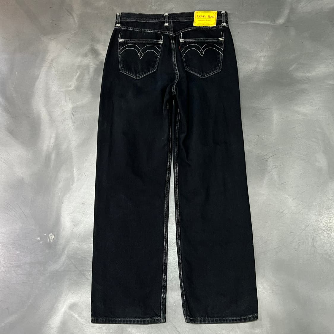  리바이스 레드 흑청 데님 팬츠 y15591 상품이미지2