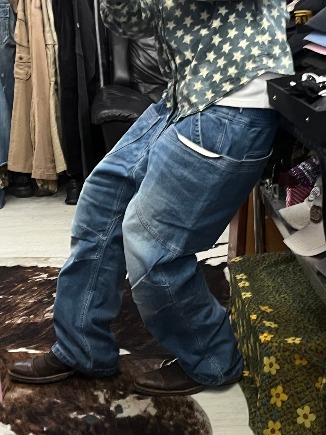 GO SLOW CARAVAN DENIM PANTS 상품이미지2