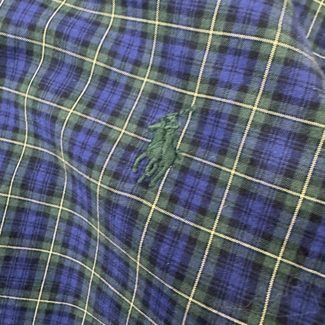 여성용 M 폴로 랄프로렌 체크 남방 셔츠  상품이미지4