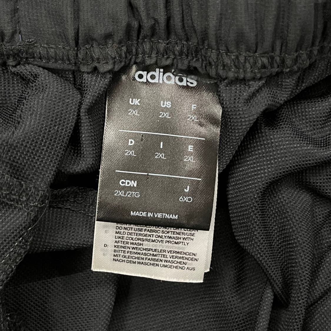 [정품/2XL] 아디다스 삼선 트레이닝 바지 블랙 b15 상품이미지4