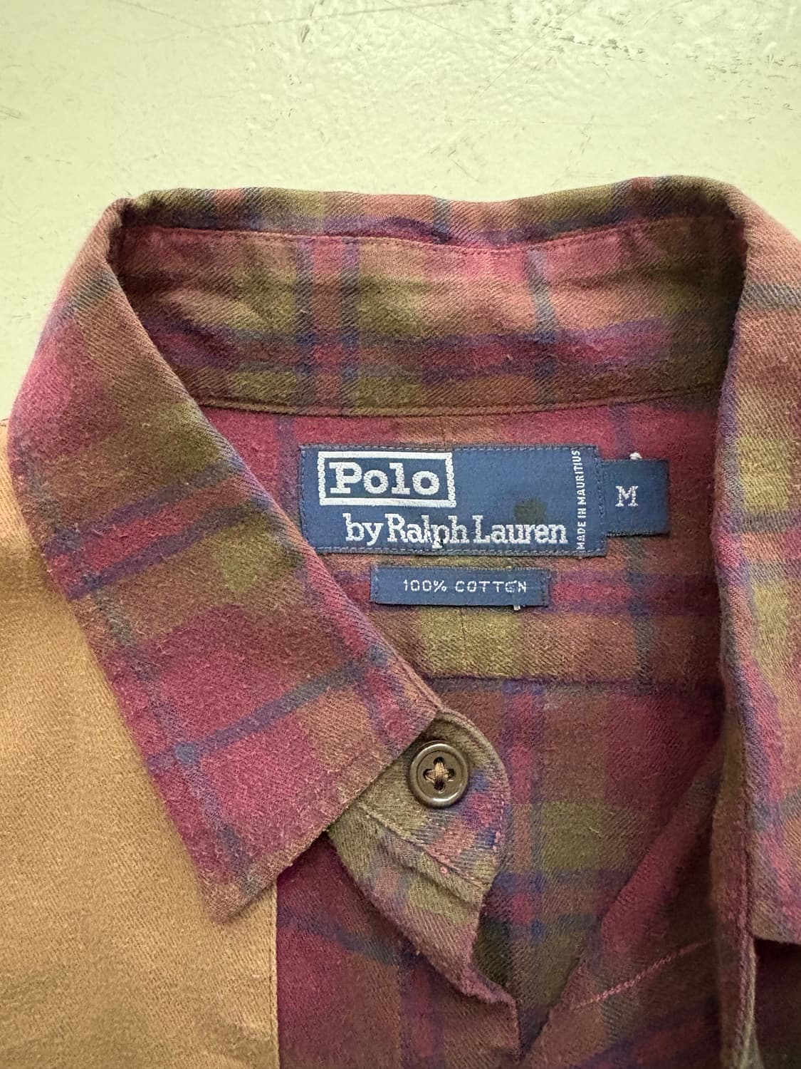90s  Polo Ralph Lauren Flannel Check 상품이미지3
