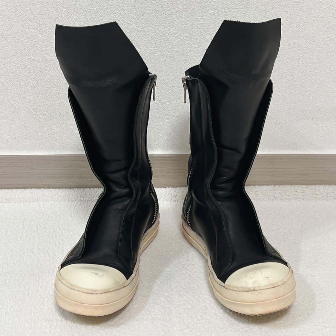 릭오웬스 15FW 롱라몬즈 부츠 블랙 LVBP 상품이미지2