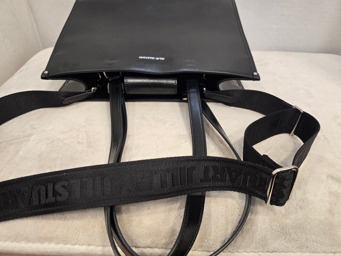 거의새거) 질바이질스튜어트 케미백 블랙 미디움 숄더백 크로스백 상품이미지8