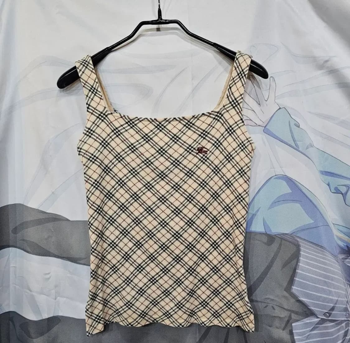 버버리 체크 나시 슬리브리스 상품이미지1