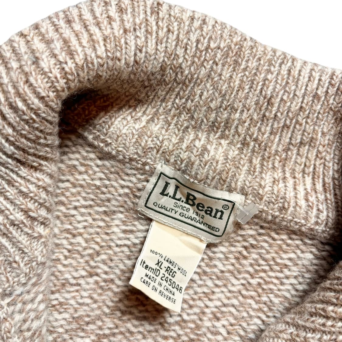 엘엘빈 니트 집업 상품이미지3