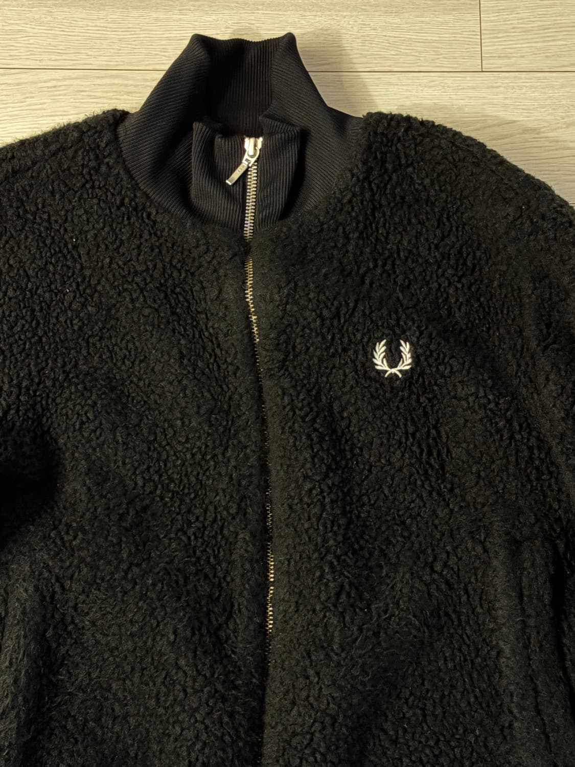 프레드페리 후리스집업 상품이미지1