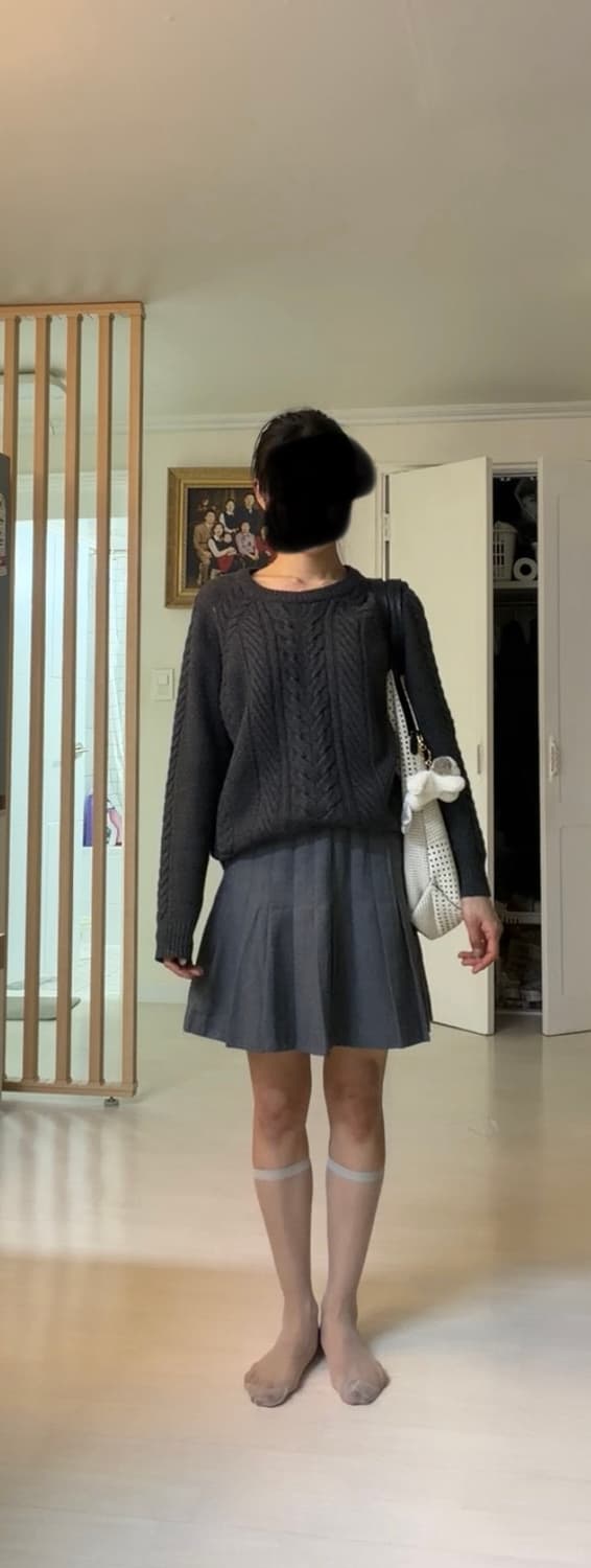 일본 브랜드 Posh Poppte 플리츠 스커트 25,26 상품이미지4