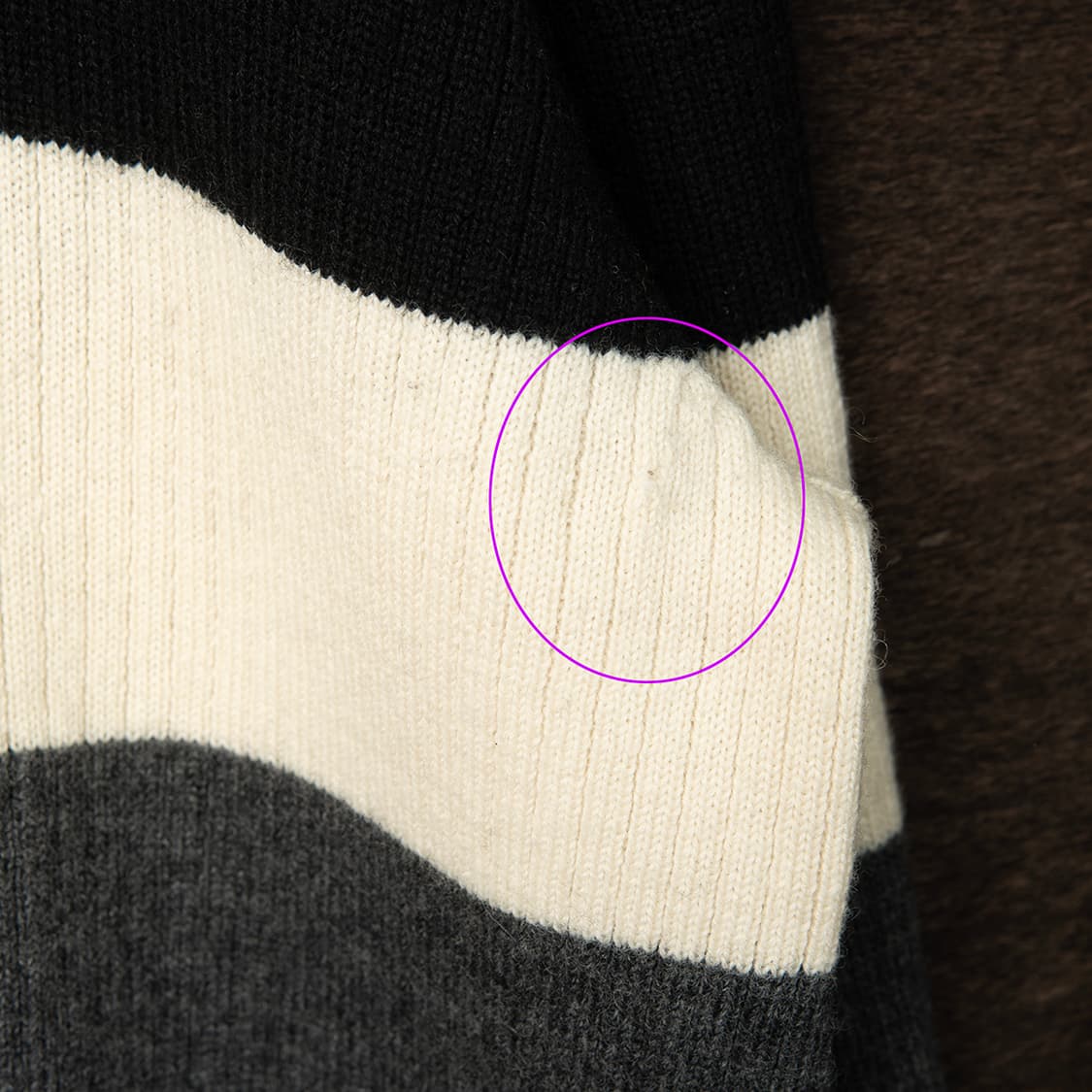 [XXL] 90s~ 할리데이비슨 재팬 메이드 브이넥 울 니트  상품이미지3