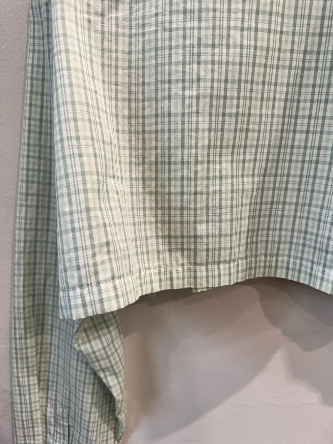 H&M 체크 크롭셔츠 상품이미지6