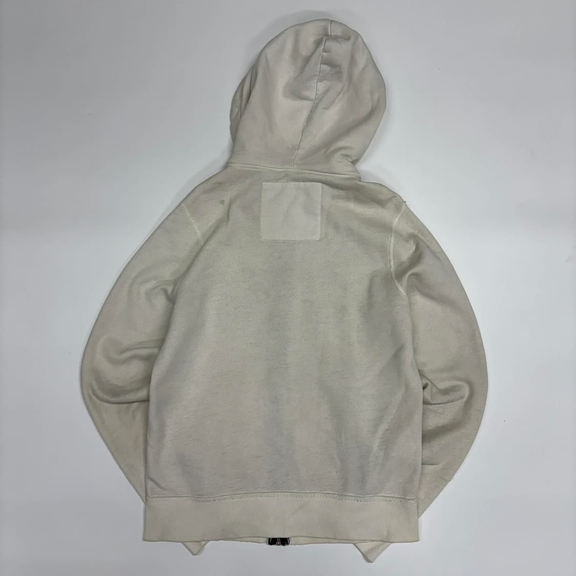 홀리스터 y2k 화이트 올드스쿨 스웻 대대장 핀터깔 후드집업 희귀져지(M 상품이미지3