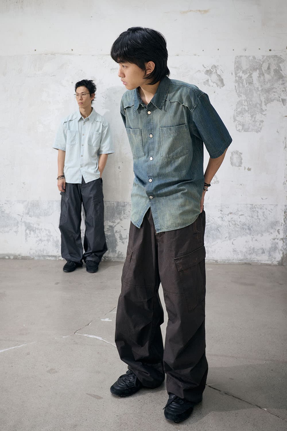 해칭룸 Vented Shirt Denim 4size 상품이미지1