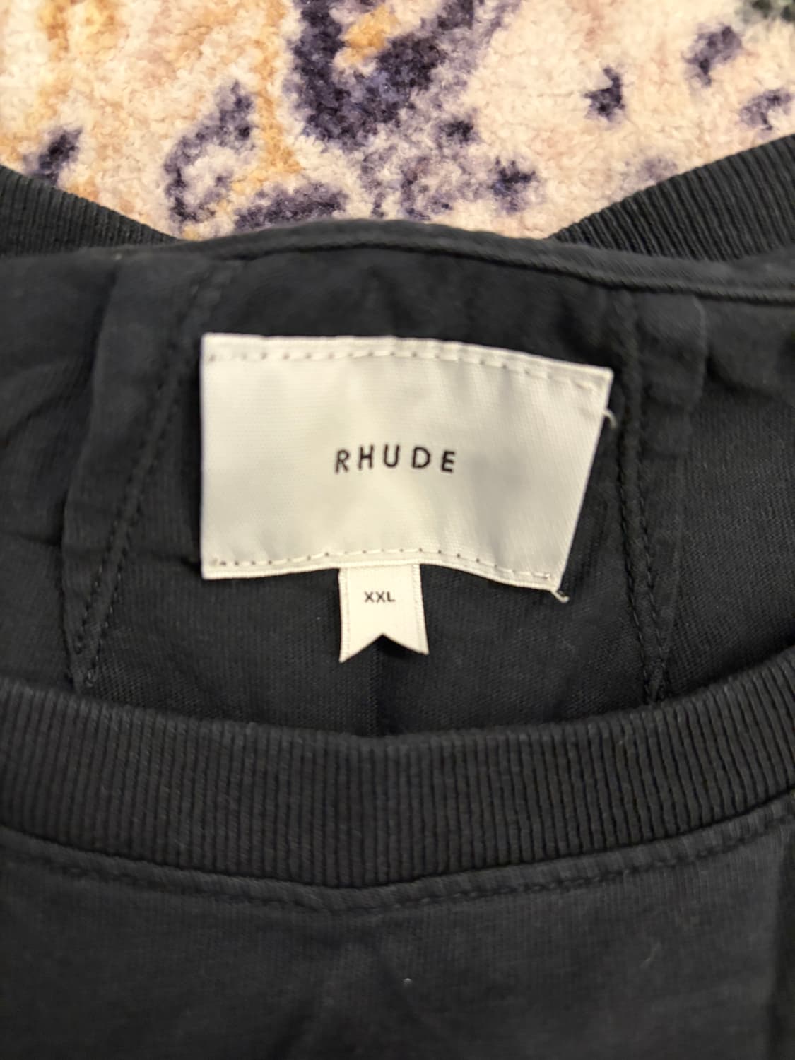 Rhude Dimora Tee Black xxl 상품이미지2