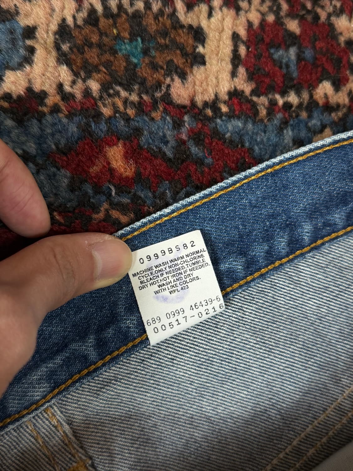 90’s 빈티지 리바이스 517 부츠컷 리바이스 청바지 상품이미지10