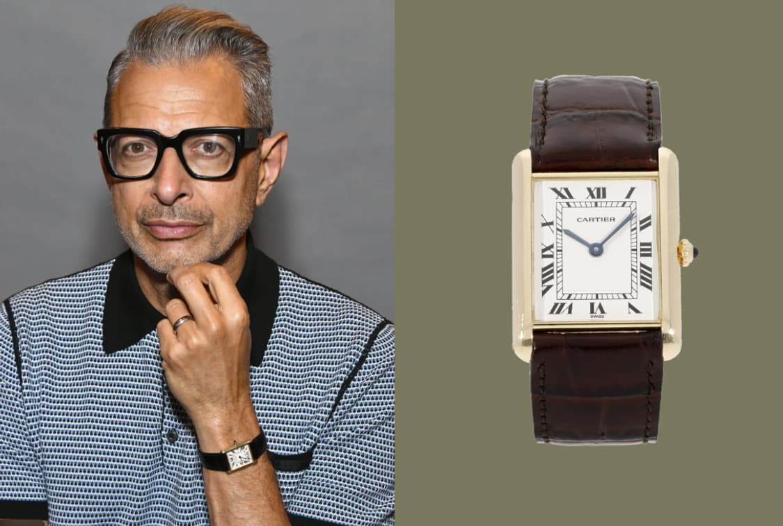 까르띠에 루이탱크 18K 골드 금통 L 라지 핀버클 시계 (남녀 공용) 상품이미지9