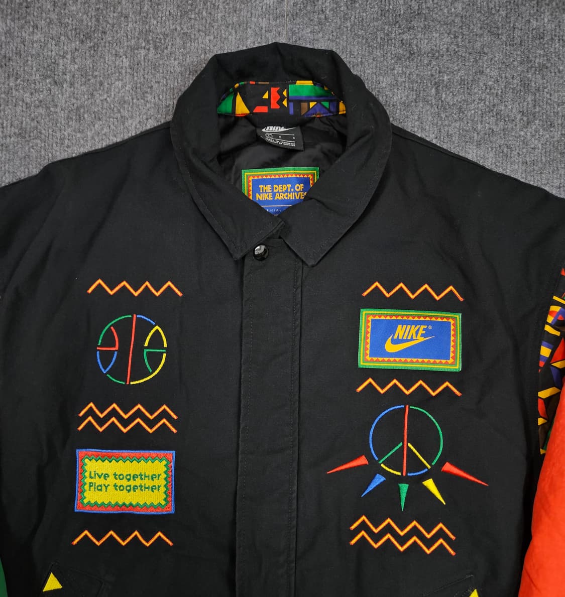 나이키 1992 리이슈 어반 정글 컬렉션 우븐 자켓(급처) 상품이미지2